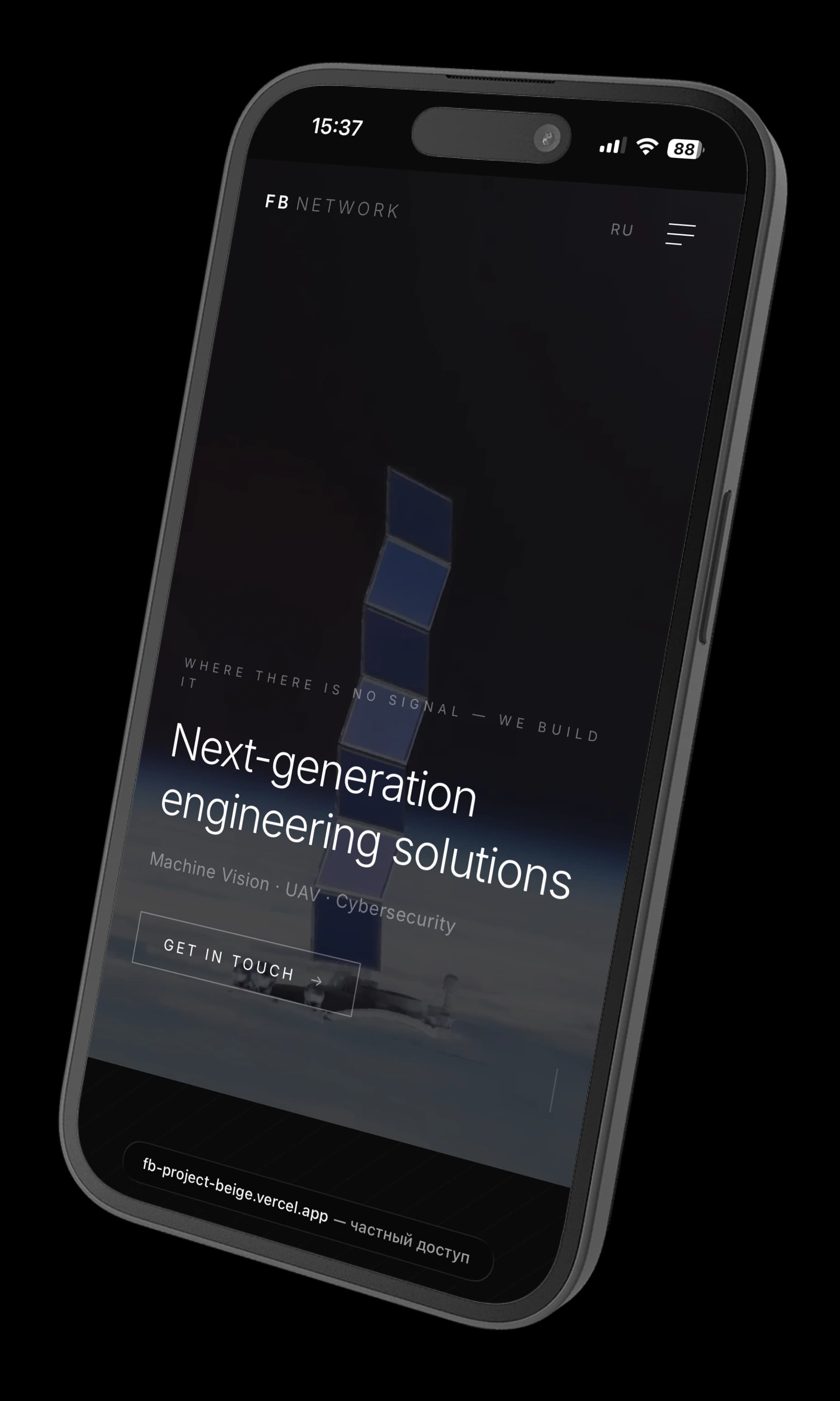 FB Network — FB Network — priemyselný monitoring, firemná prítomnosť