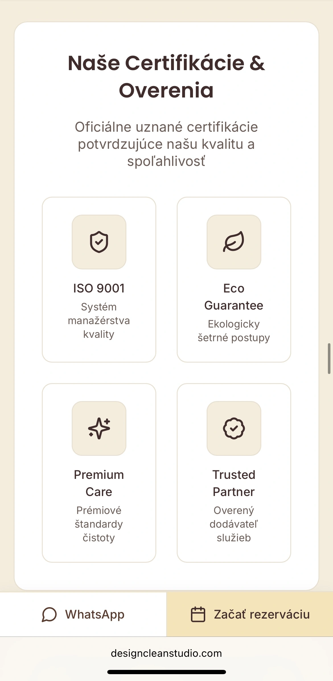 Design Clean Studio mobile — 10
