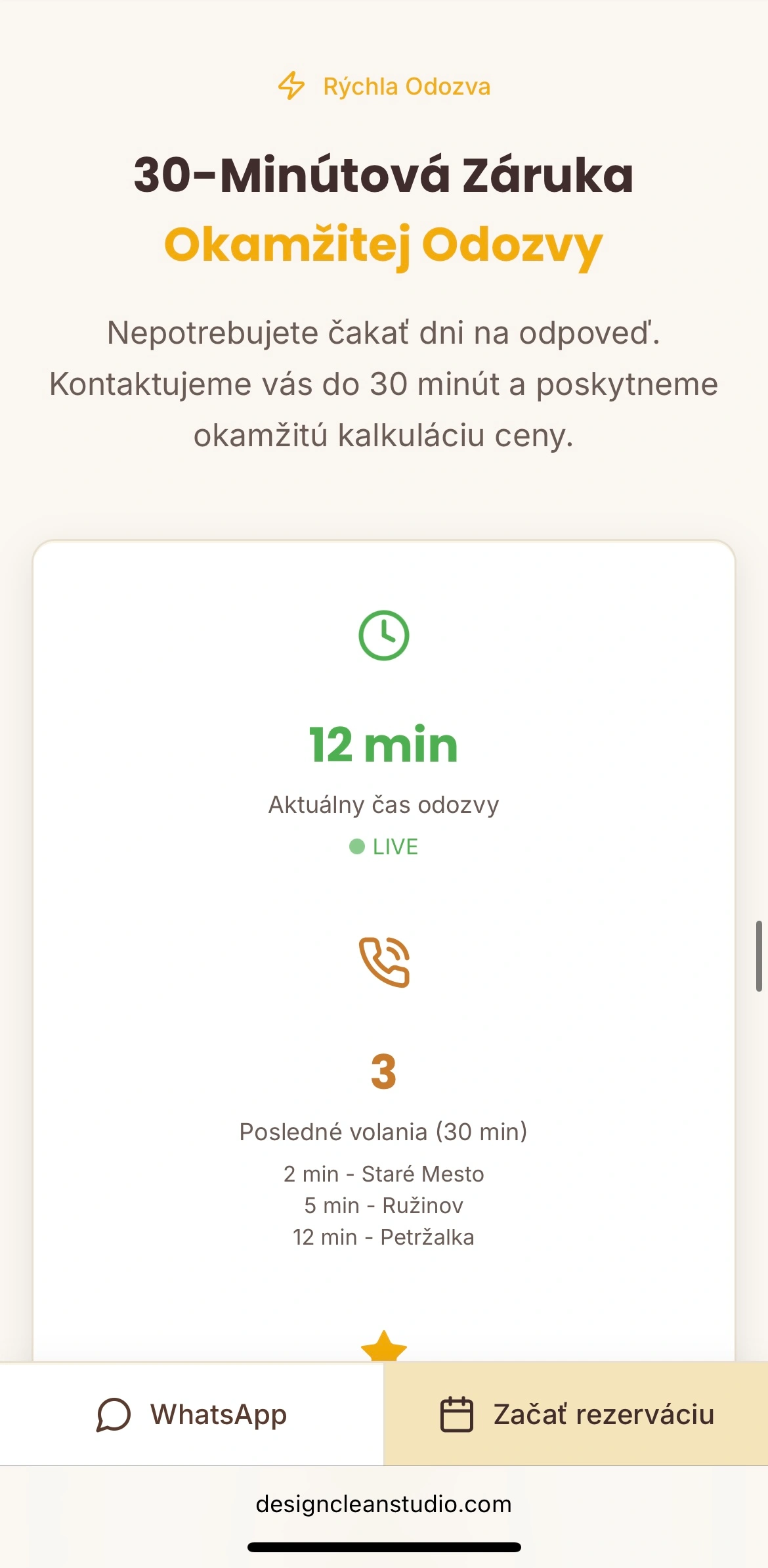 Design Clean Studio mobile — 12