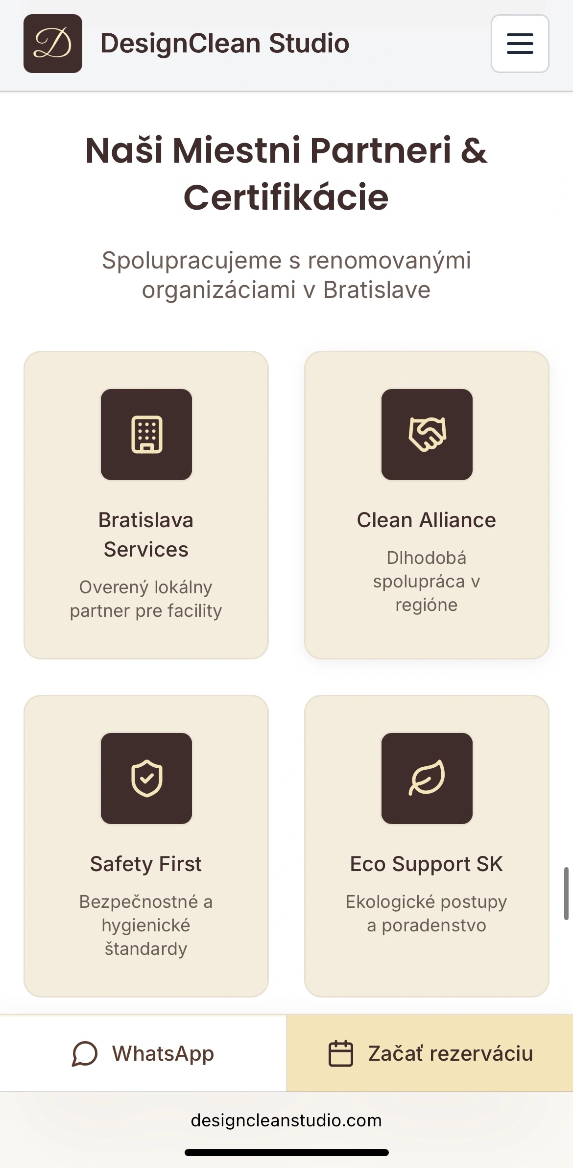 Design Clean Studio mobile — 15