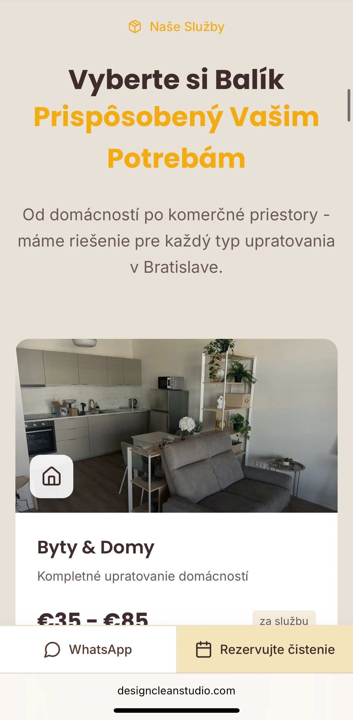 Design Clean Studio mobile — 4