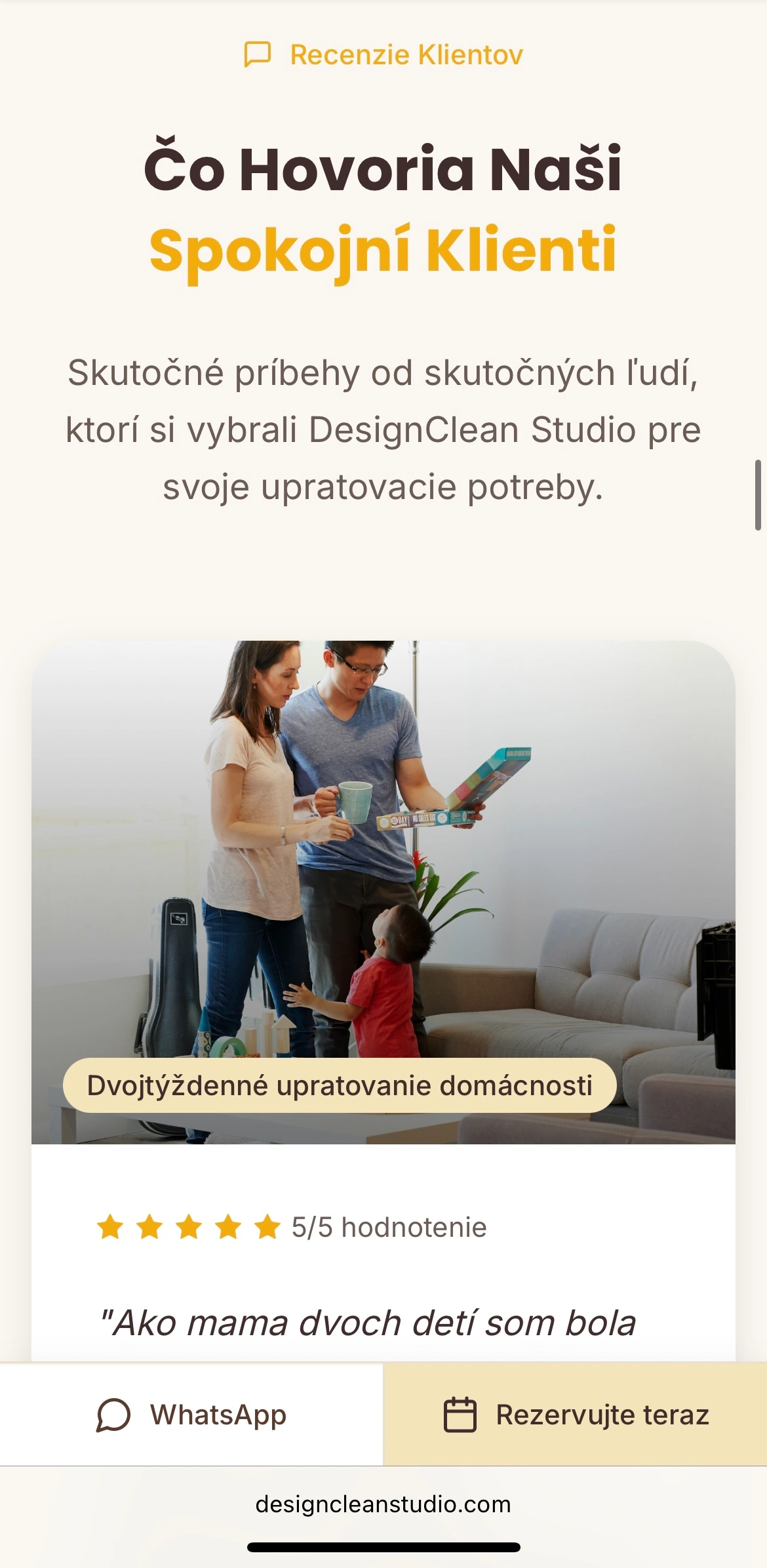 Design Clean Studio mobile — 6