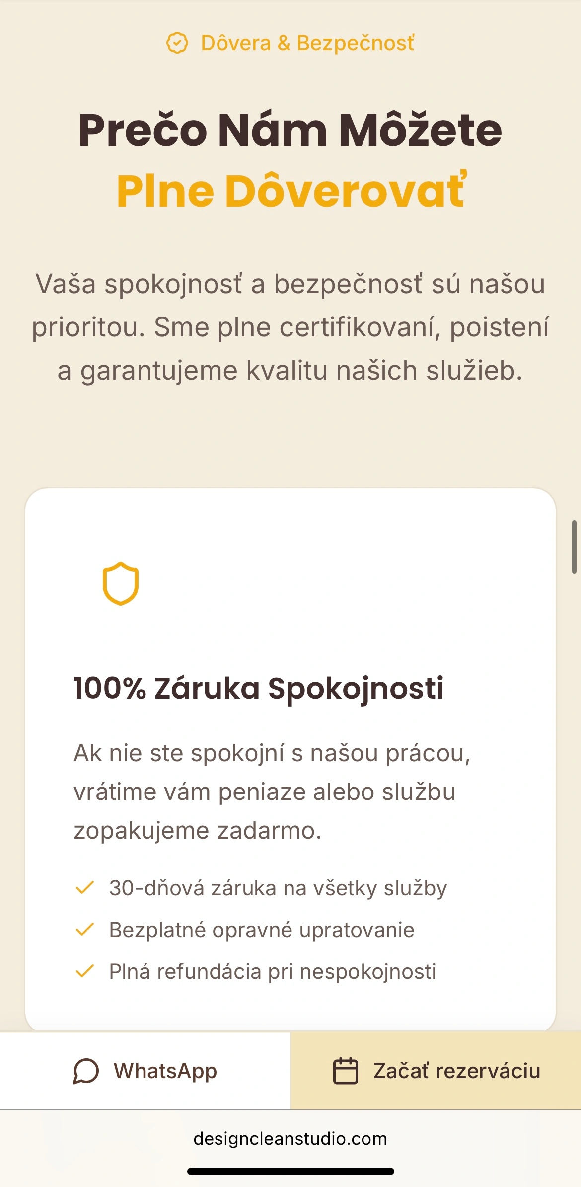 Design Clean Studio mobile — 9
